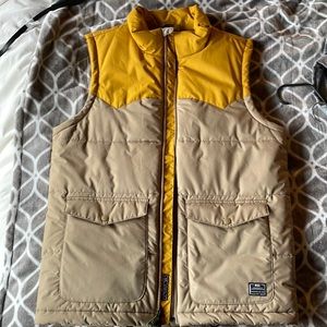 Nike puffer vest, runs very large
